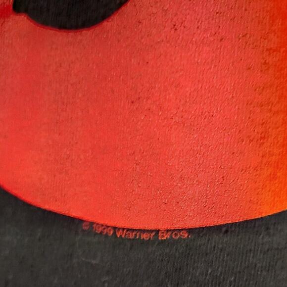 Vintage 1999 Thundercats Red & Black Logo T-Shirt - Size Large (L) - Warner Bros - Picture 3 of 4